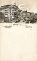 Budapest VII. Hotel Metropole Litho