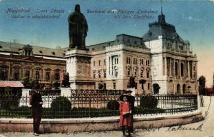 Nagyvárad Szt László statue