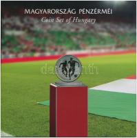 2016. 5-200Ft (6xklf) + "MLSZ (Magyar Labdarúgó Szövetség)" Cu-Ni-Zn emlékérem, forgalmi s...