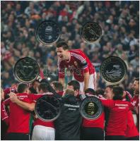 2016. 5-200Ft (6xklf) + "MLSZ (Magyar Labdarúgó Szövetség)" Cu-Ni-Zn emlékérem, forgalmi s...