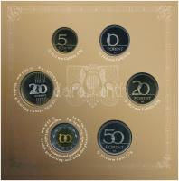 2010. 5Ft-200Ft (6xklf) "Himnusz" forgalmi sor szettben T:PP Adamo FO44.1