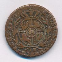 Lengyelország 1790EB 1Gr Cu T:3
Poland 1790EB 1 Grossus Cu C:F
Krause KM#182