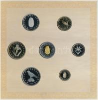 2008. 1Ft-100Ft (7xklf) "Reneszánsz emlékév" forgalmi sor szettben + Mátyás denár Ag fantá...