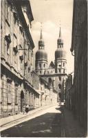 1958 Nagyszombat, Tyrnau, Trnava; utca / street view (EB)