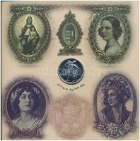 2007. 1Ft-100Ft (8xklf) "Berán Lajos és a pengő" forgalmi sor, benne "Berán Lajos és ...