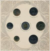 2007. 1Ft-100Ft (8xklf) "Berán Lajos és a pengő" forgalmi sor, benne "Berán Lajos és ...