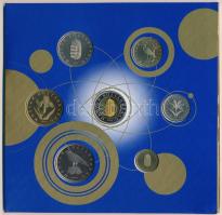 2000. 1Ft-100Ft (7xklf) forgalmi sor szettben + "200Ft Millenium" T:PP Adamo FO33.1