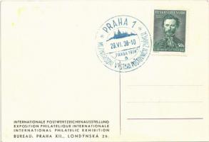 Praga 1938. Mezinárodni Vystava Postovnich Známek v Praze / Exposition Philatelique Internationale /...