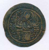 1172-1196. Rézpénz Cu III. Béla (2,36g) T:2- enyhén hullámos  Hungary 1172-1196. Copper Coin Cu Béla III (2,36g) C:VF somewhat wavy Huszár: 72., Unger I.: 114.
