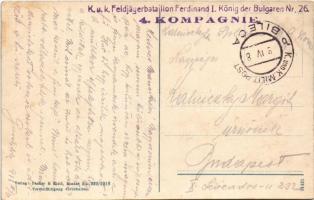 1918 Türke. Vorbereitung zum Gebet VI. / Turkish folklore, preparation for prayer + "K.u.K. Fel...