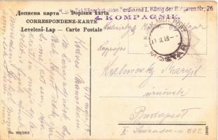 1918 Türke. Vorbereitung zum Gebet II. / Turkish folklore, preparation for prayer + "K.u.K. Fel...