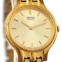 Seiko ladies kvarc női karóra fém szíjjal, működő, jó  állapotban d: 25 mm