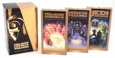 Star Wars - Csillagok háborúja trilógia VHS limitált kiadás, díszdobozban