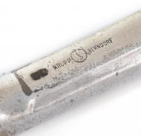 Ezüst (Ag) kanalak. jelzettek, nettó 117 g + ezüst nyelű kés