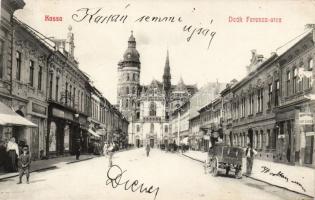 Kassa Deák Ferenc street