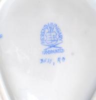 Herendi Rotschild mintás háromrészes kínáló., asztalközép  Kézzel festett, jelzett, hibátlan 30x32 c...