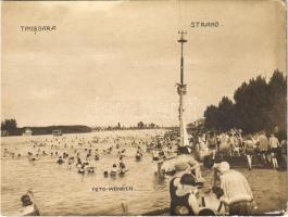 1930 Temesvár, Timisoara; strand / beach. Foto Weinrich, photo (11,9 x 8,9 cm)