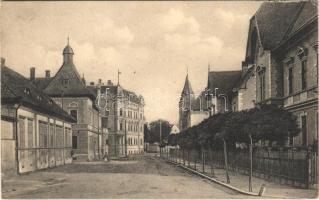 1912 Nagyszeben, Hermannstadt, Sibiu; József utca. Karl Graef 24/12. / Josefgasse / street