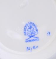 Herendi Rotschild mintás mokkás csésze készlet aljjal 6+6 db. Kézzel festett, jelzett, hibátlan