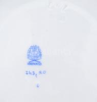 Herendi Rotschild mintás egy személyes étkészlet, leveses alátéttel, lapostányér. Kézzel festett, je...