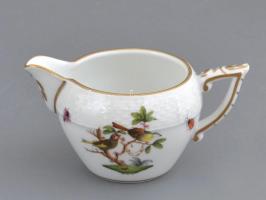 Herendi Rotschild mokkás készlet. Kézzel festett, jelzett, pöttynyi mázhibával