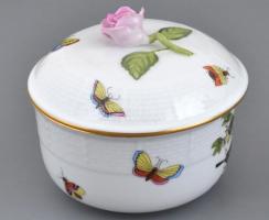 Herendi Rotschild mokkás készlet. Kézzel festett, jelzett, pöttynyi mázhibával