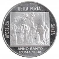 Vatikán 2000. "II. János Pál pápa / Szentév" ffém emlékérem tokban (34mm) T:PP
Vatican 20...
