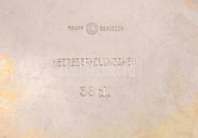 2 db Krupp Berndorf alpakka kiöntő, egyik alján Heereserholungsheim (hadsereg üdülője) beütéssel,  m...