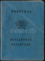 1953 Portugál fényképes útlevél, francia vízummal / Portuguese passport