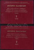 1983 MÁV-MAHART arcképes igazolvány, sorszámkövető, 2 db