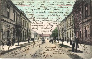 1913 Celldömölk, Kossuth Lajos utca. Mayer István kiadása