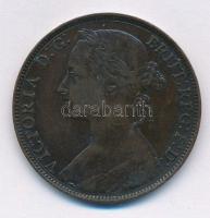 Nagy-Britannia 1882H 1p Br Viktória T:2- Great Britain 1882H 1 Penny Br Victoria C:VF Krause KM#755