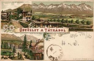 1896 Tátrafüred Litho (EB)