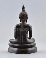 Hindu isten bronz szobra. / Bronze statue of Hindhi god. 21 cm