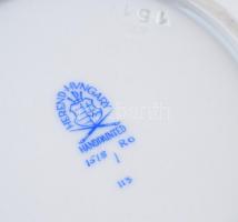 Herendi Rotschild mintás süteményes készlet. Kézzel festett, jelzett, hibátlan d:33 cm, d 19 cm