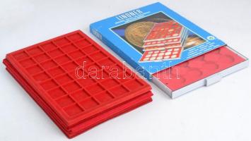5db-os éremtartó tálca tétel, használt, újszerű állapotban