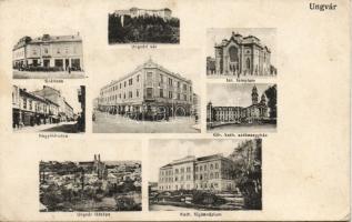 Ungvár with Synagogue and Hotel (EK)