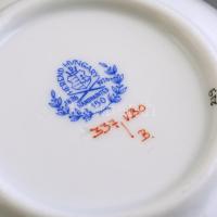 2 db Herendi Viktória mintás tálka. Kézzel festett, jelzett, hibátlan. 5,5x5,5 cm, d: 9,5 cm