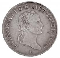 1835E 20kr Ag I. Ferenc Gyulafehérvár (6,64g) T:2 / Hungary 1835E 20 Kreuzer Ag Franz I Alba Iulia (6,64g) C:VF small patina Huszár: 1983., Unger III.: 1381.b
