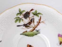 Herendi Rotschild mintás mokkás készlet Kézzel festett, jelzett,hibátlan