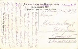 1918 Türke. Vorbereitung zum Gebet III. / Turkish folklore, preparation for prayer + "K.u.K. Fe...