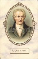 Johann Wolfgang von Goethe. G.O.M. 2584. II. Emb. litho (apró lyukak / tiny pinholes)