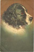 Dog. Wenau-Pastell No. 610. + K.u.K. Feldjägerbataillon Ferdinand I. König der Bulgaren Nr. 26. 3. Kompagnie (EK)