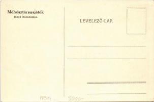Méhésztársasjáték. Bloch Budakalász, reklám / Hungarian Beekeeping board game, advertisement