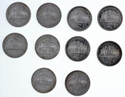 1992. 200Ft Ag "MNB" (10x) T:1- 
Adamo F13