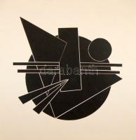 Halász Anikó szignált szitanyomat 32x35cm 5/48