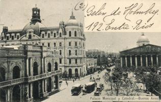 Buenos Aires palace and cathedral