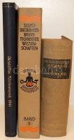 3 db könyv: Nizsalovszky: Dologi jog, Német folyóírat, 1941 Oktatófilm közlemények