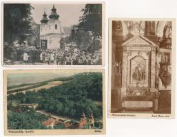Mátraverebély, Szentkúti kegyhely, templom - 3 db képeslap