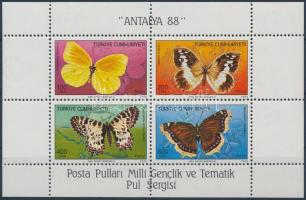1988 Lepkék blokk, Butterfly block Mi 26